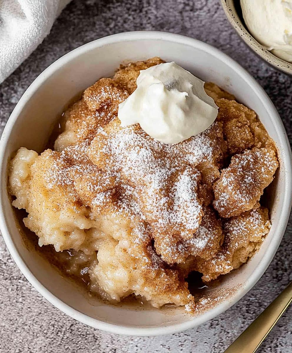 Snickerdoodle Cobbler Recipe
