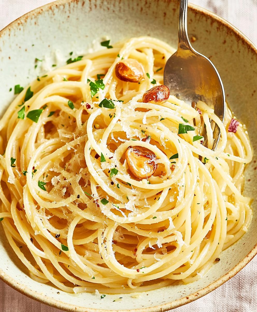 Spaghetti Aglio E Olio Recipe