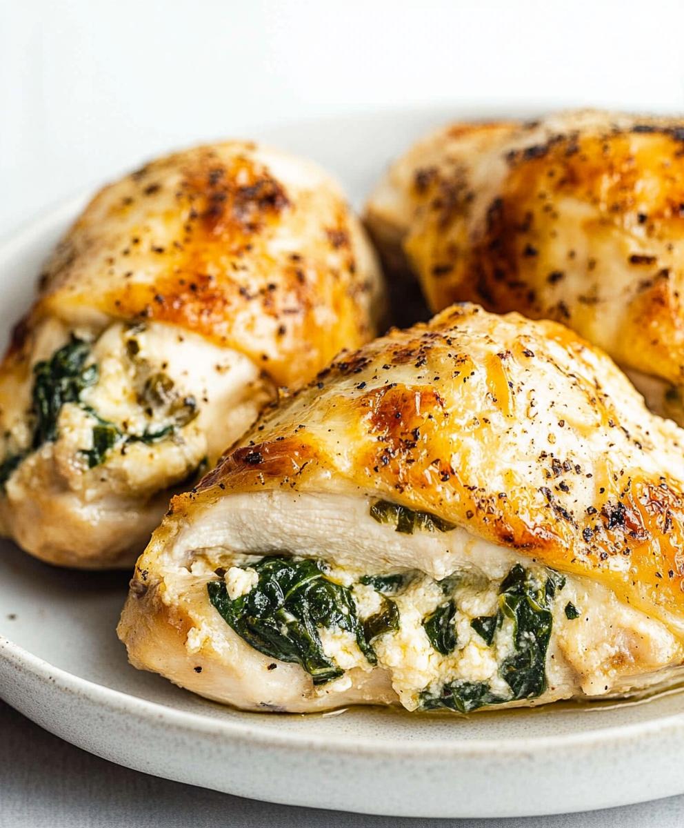 Spinach Stuffed Chicken Recipe