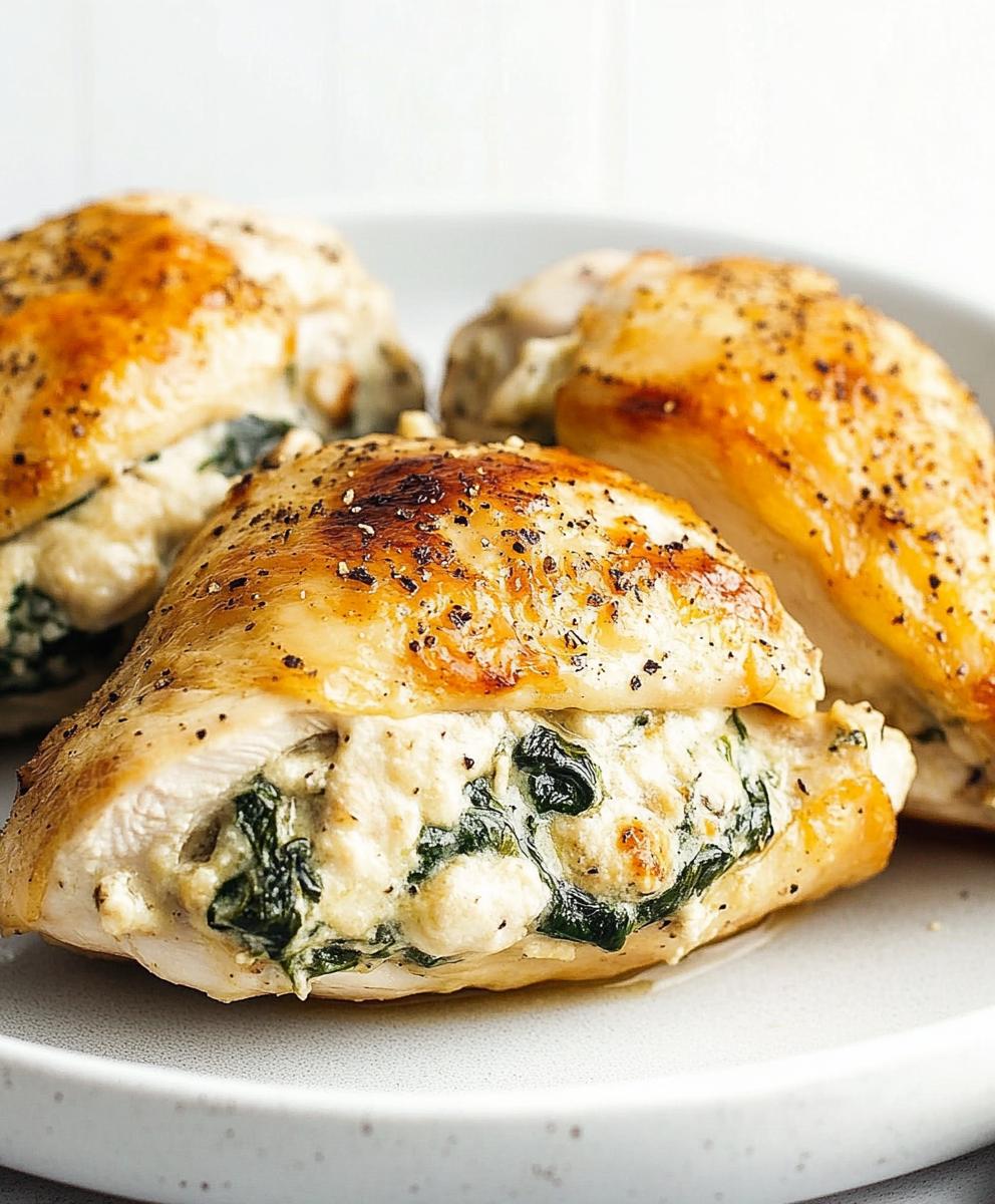 Spinach Stuffed Chicken Recipe