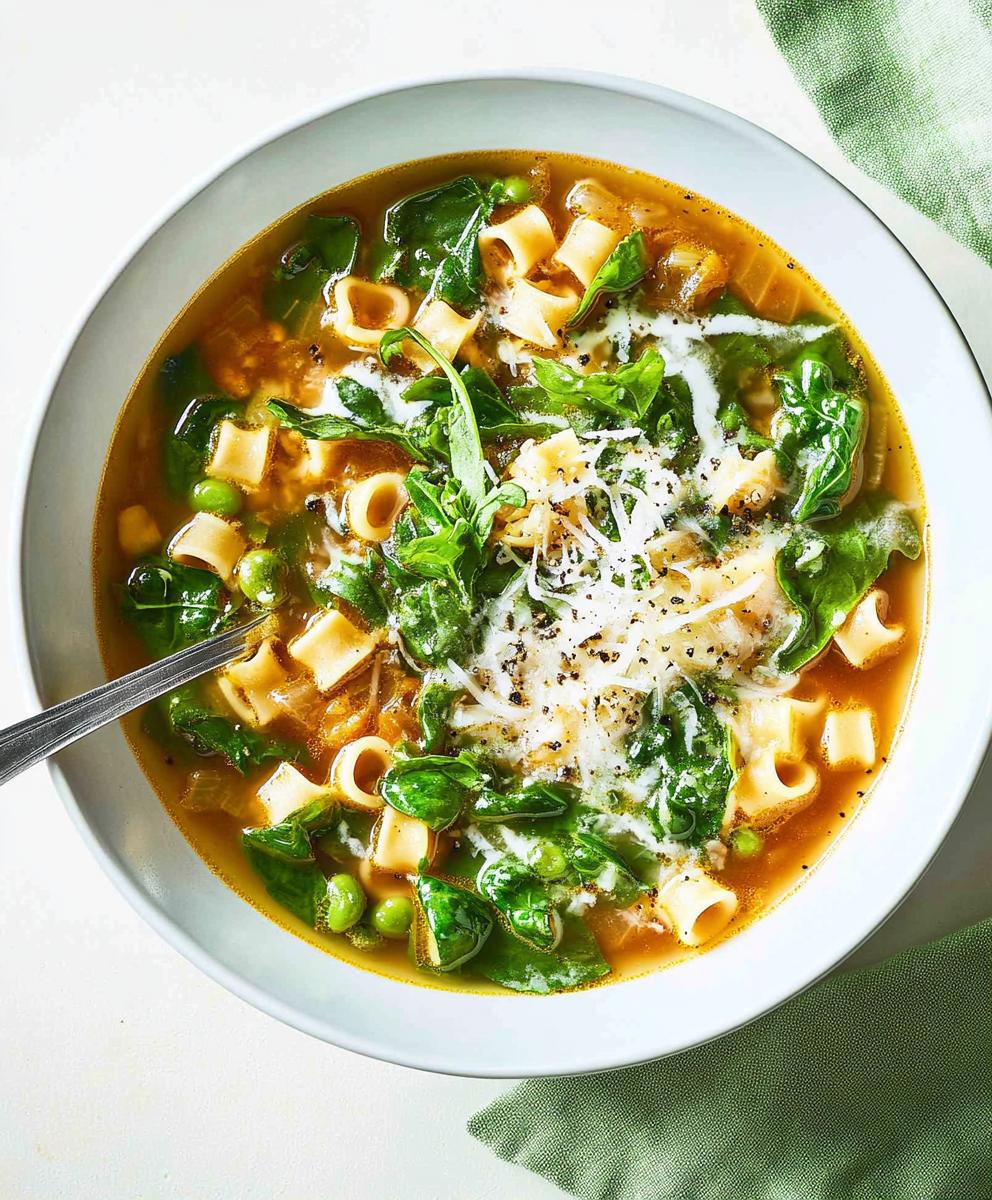 Spring Minestrone Soup Recipe