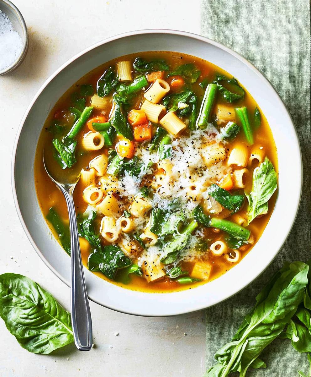 Spring Minestrone Soup Recipe
