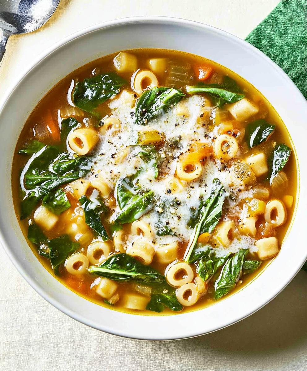 Spring Minestrone Soup Recipe