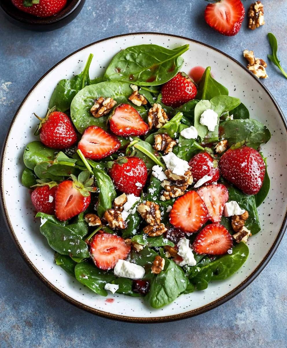 Strawberry Spinach Salad Recipe
