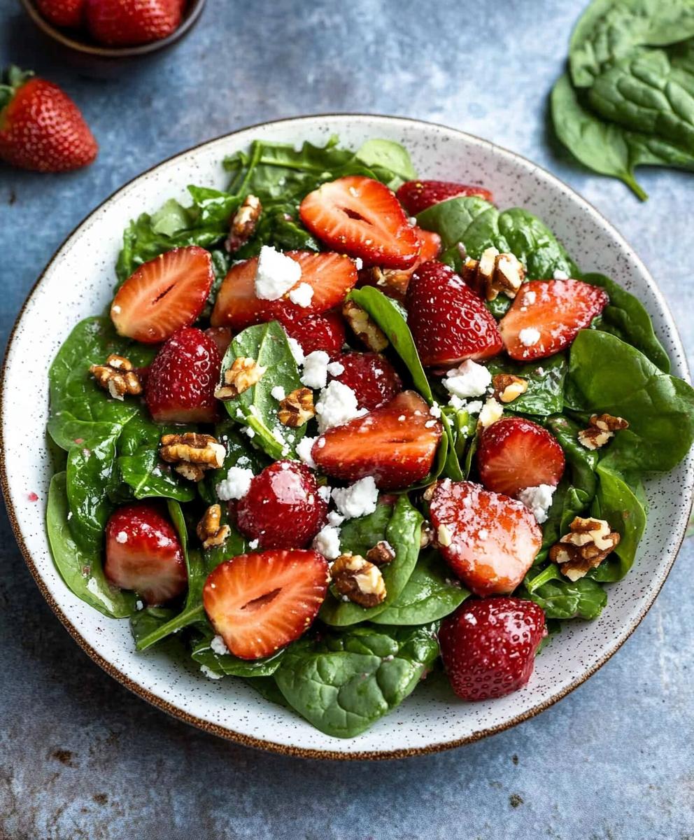 Strawberry Spinach Salad Recipe