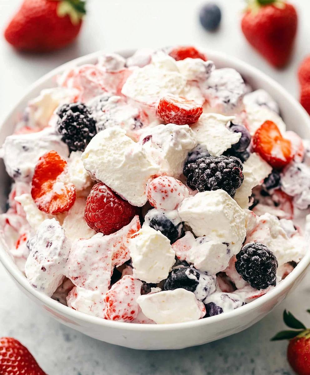 Very Berry Cheesecake Salad Recipe