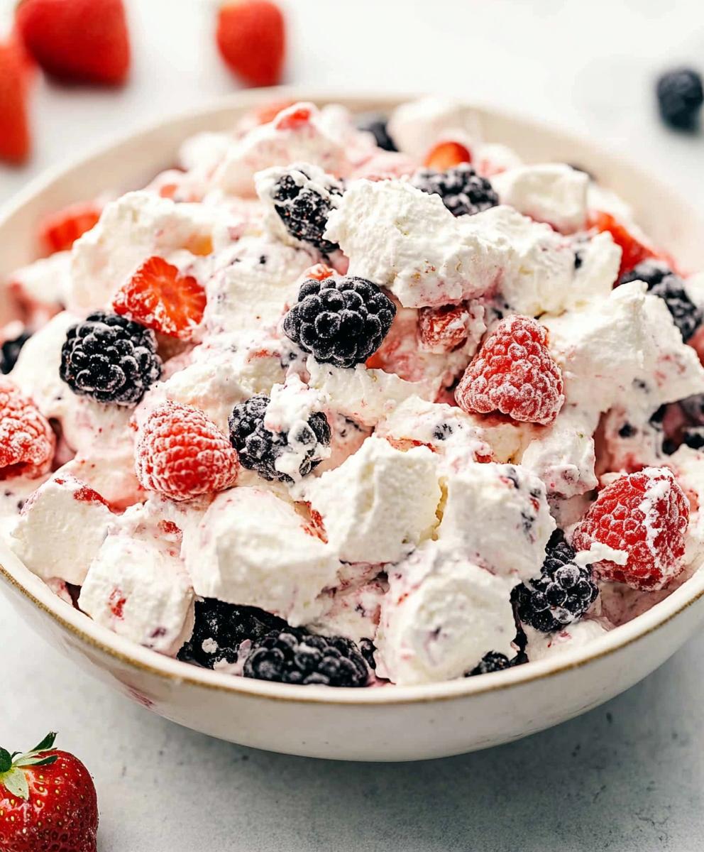 Very Berry Cheesecake Salad Recipe