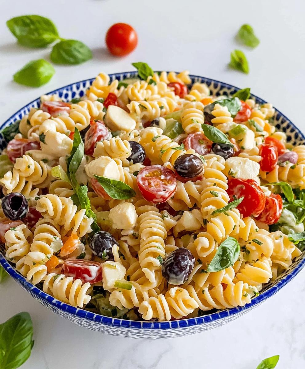Zesty Italian Pasta Salad Recipe