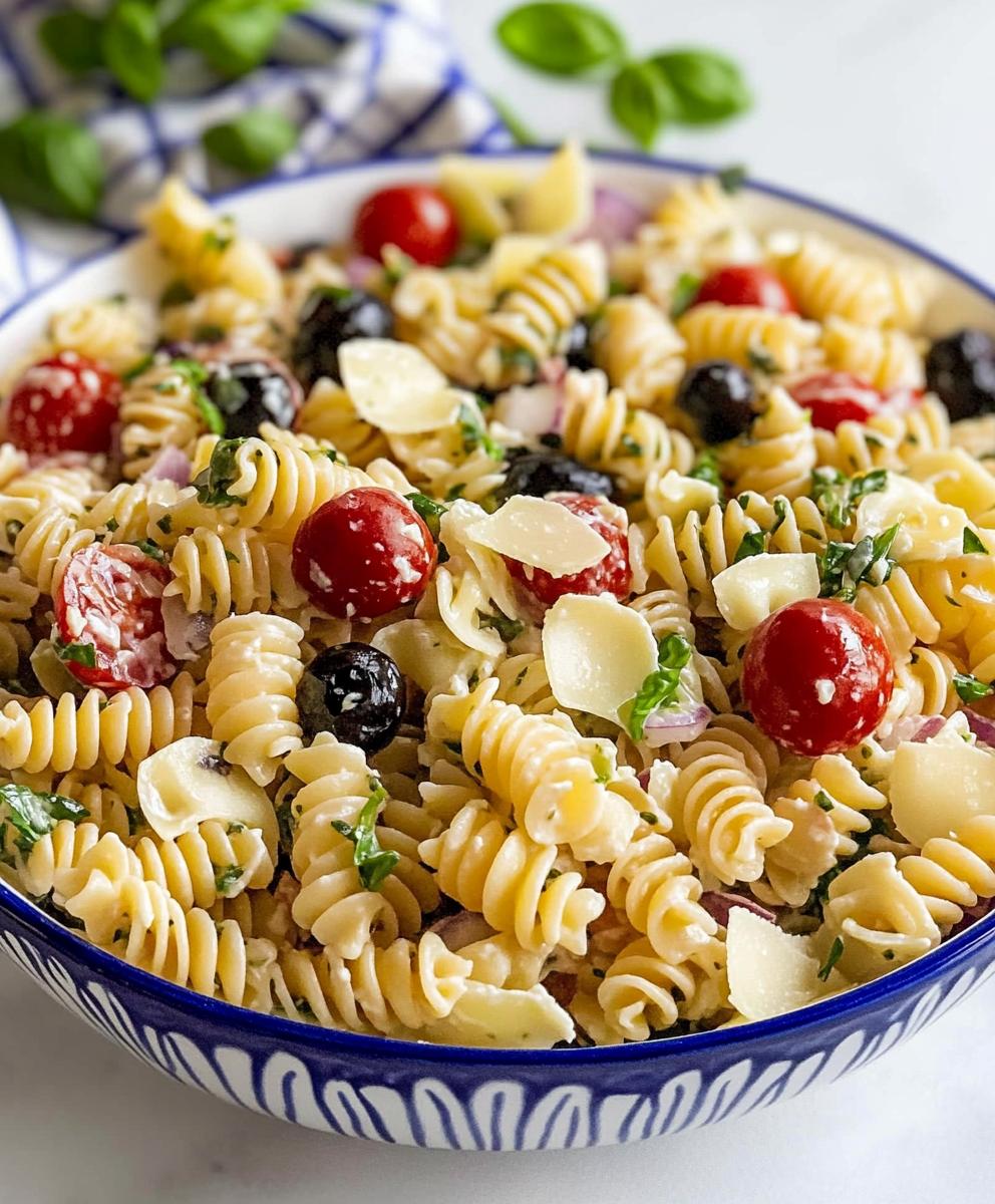 Zesty Italian Pasta Salad Recipe