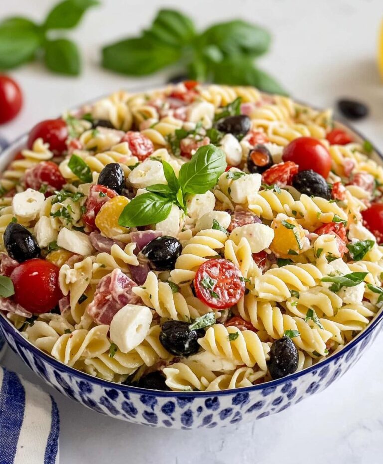 Zesty Italian Pasta Salad Recipe