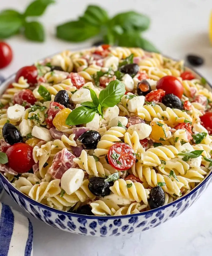 Zesty Italian Pasta Salad Recipe