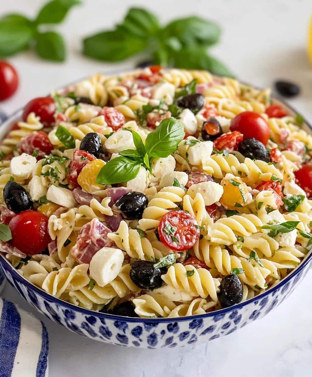 Zesty Italian Pasta Salad Recipe