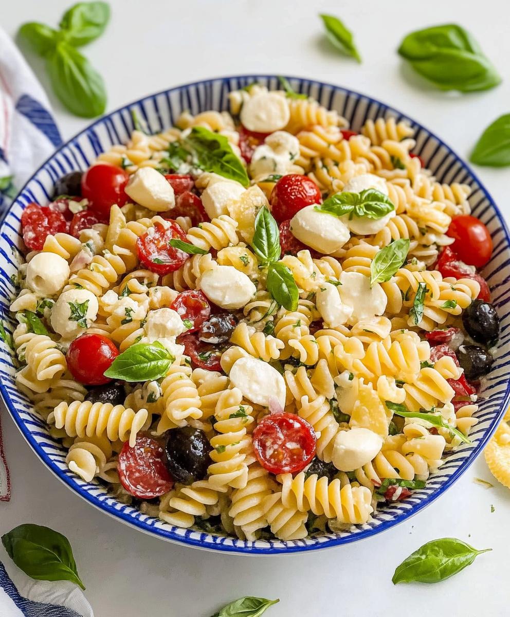 Zesty Italian Pasta Salad Recipe
