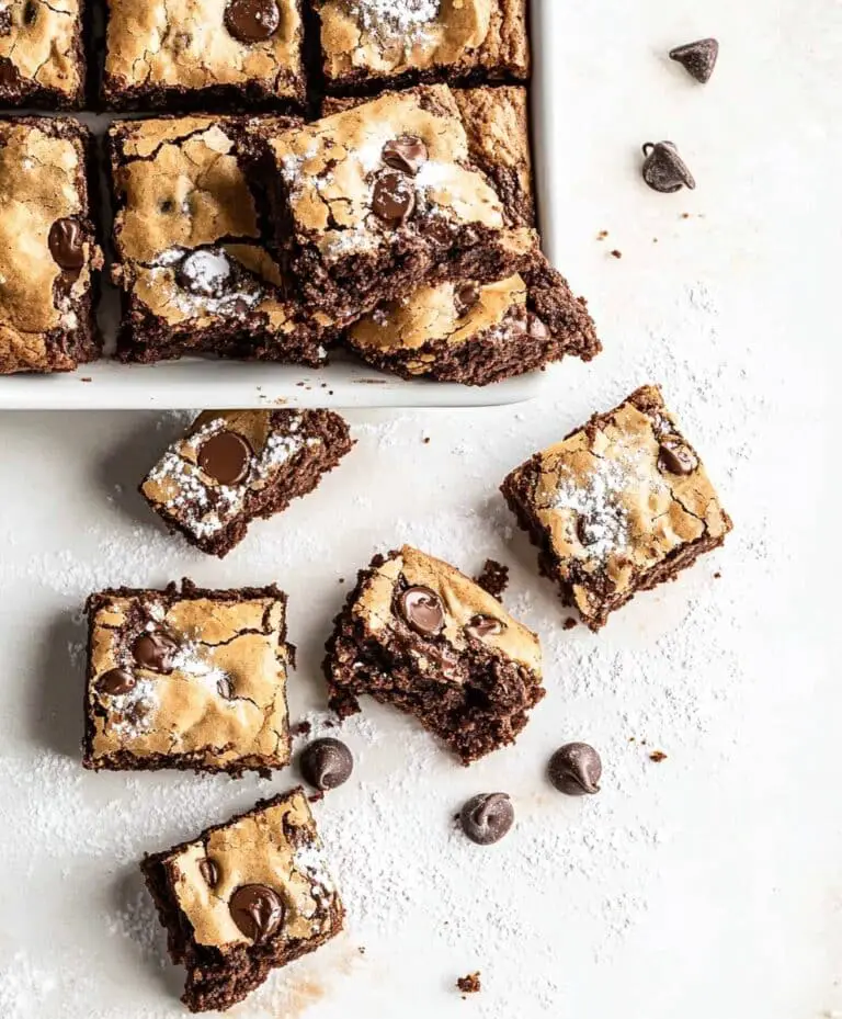 Chocolate Chip Cookie Brownies Recipe