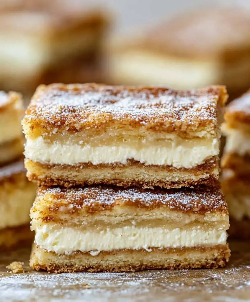 Churro Cheesecake Bars Recipe