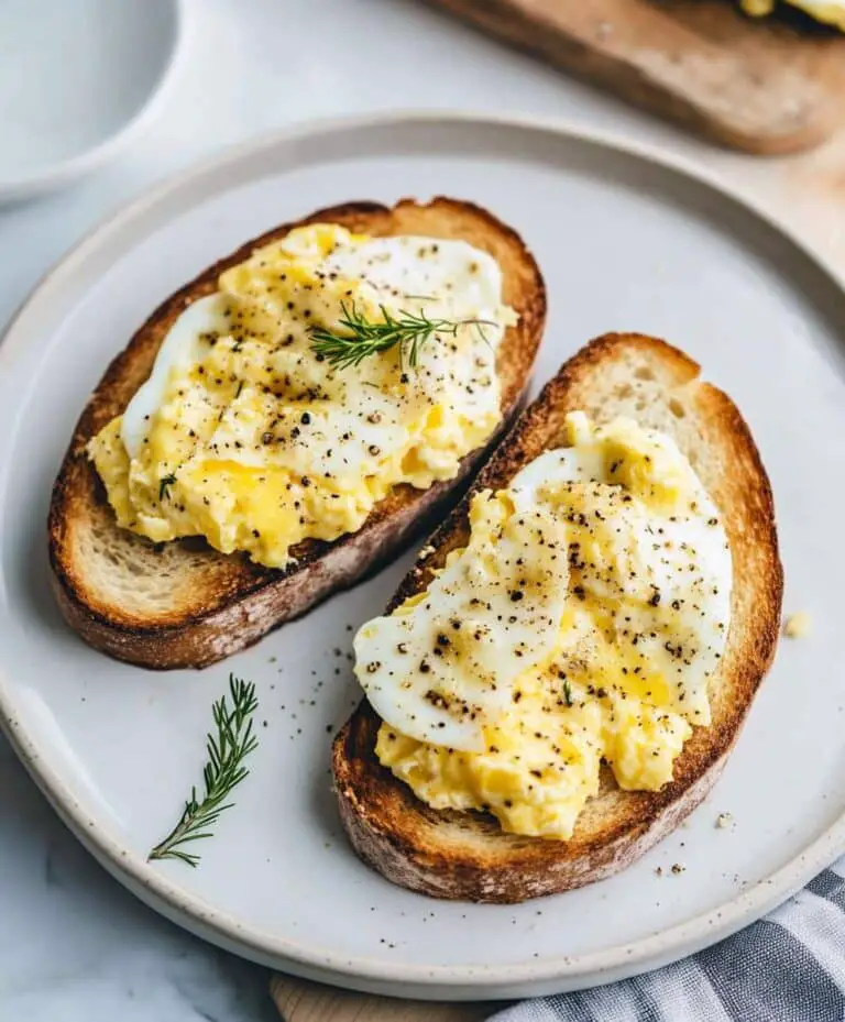 Egg And Cheese Toasts Recipe
