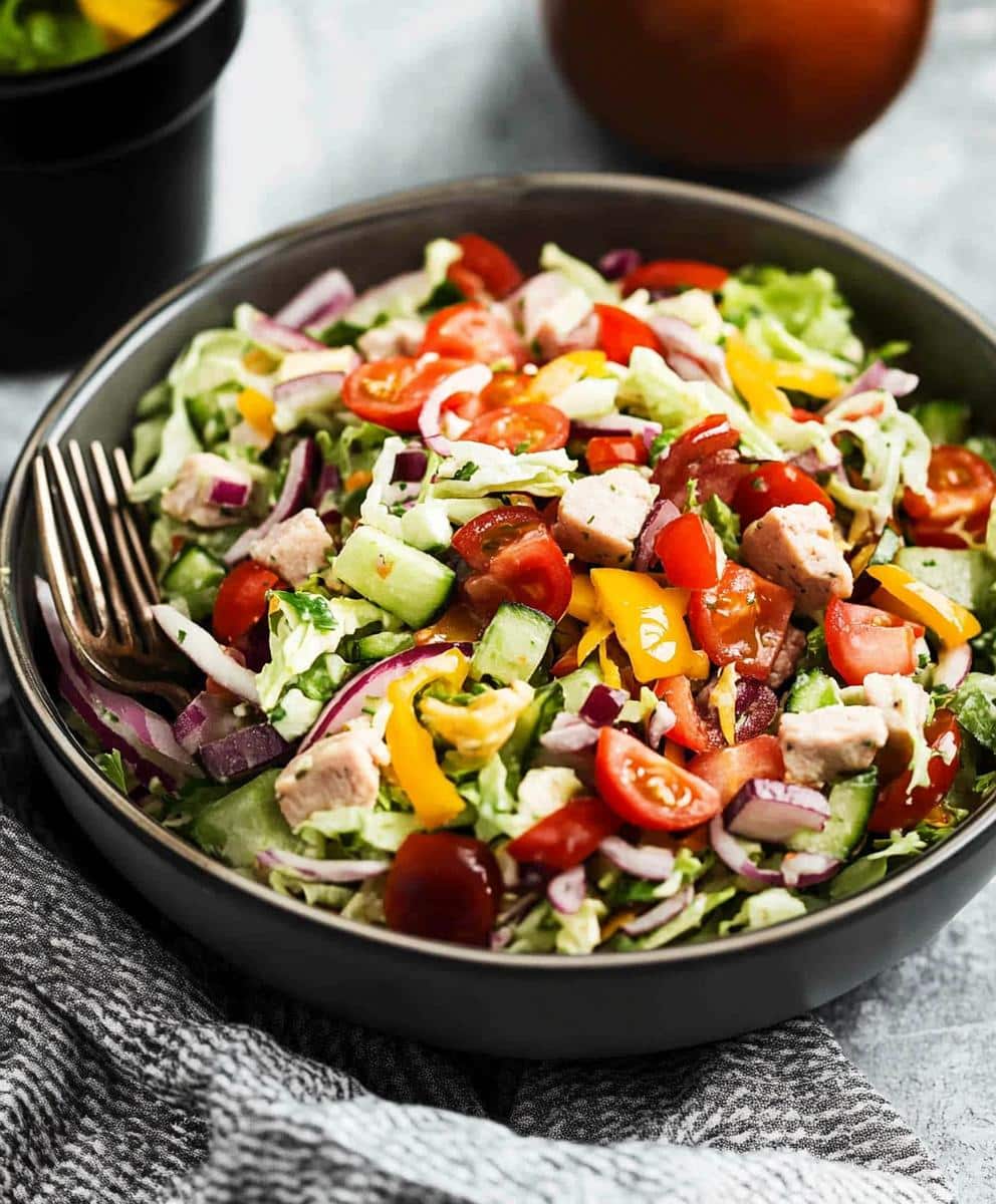 Italian Grinder Chopped Salad Recipe