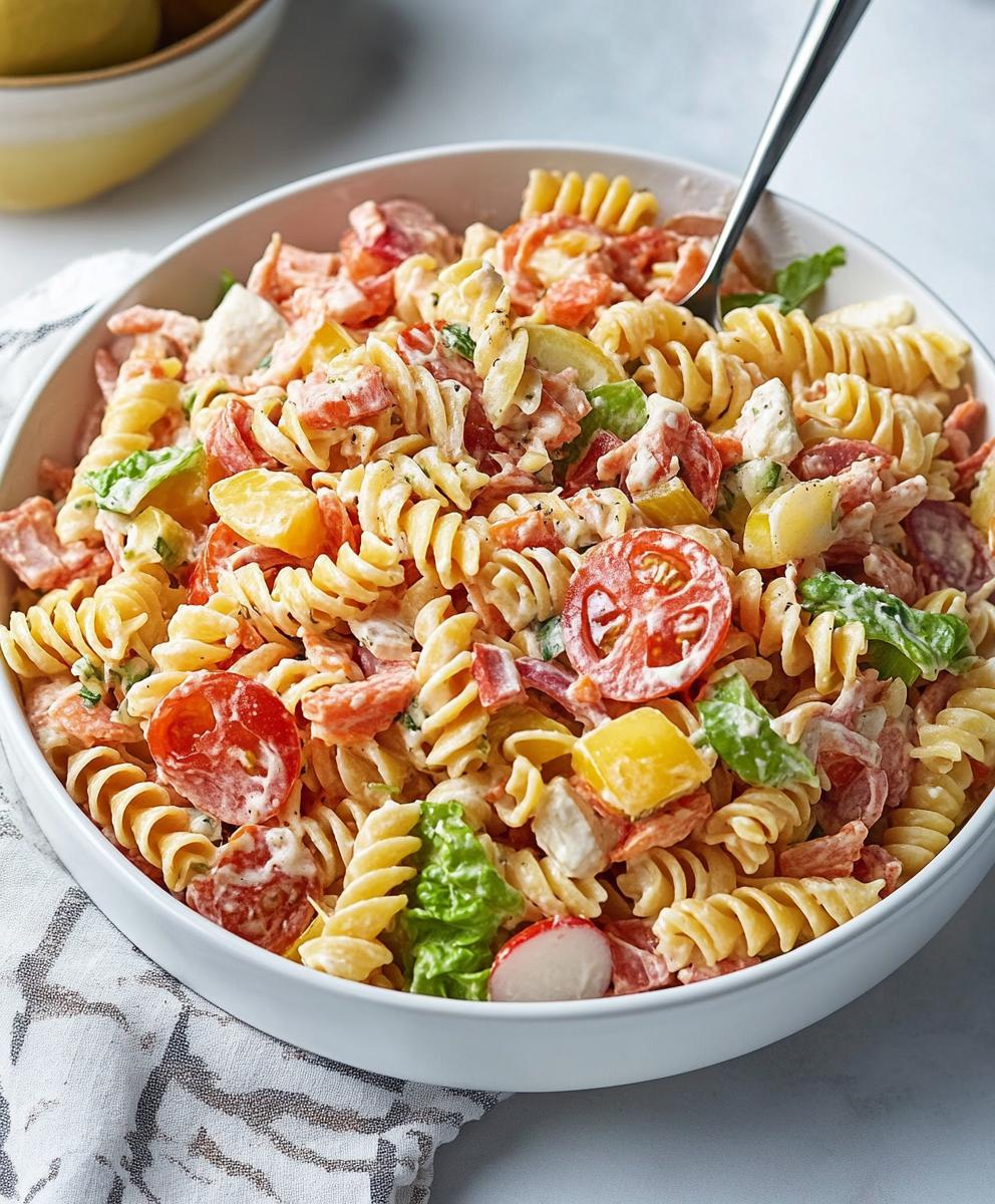 Italian Grinder Pasta Salad Recipe