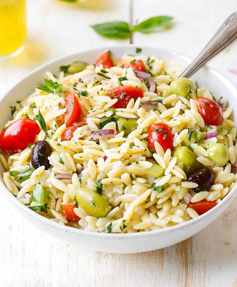 Orzo Pasta Salad Recipe