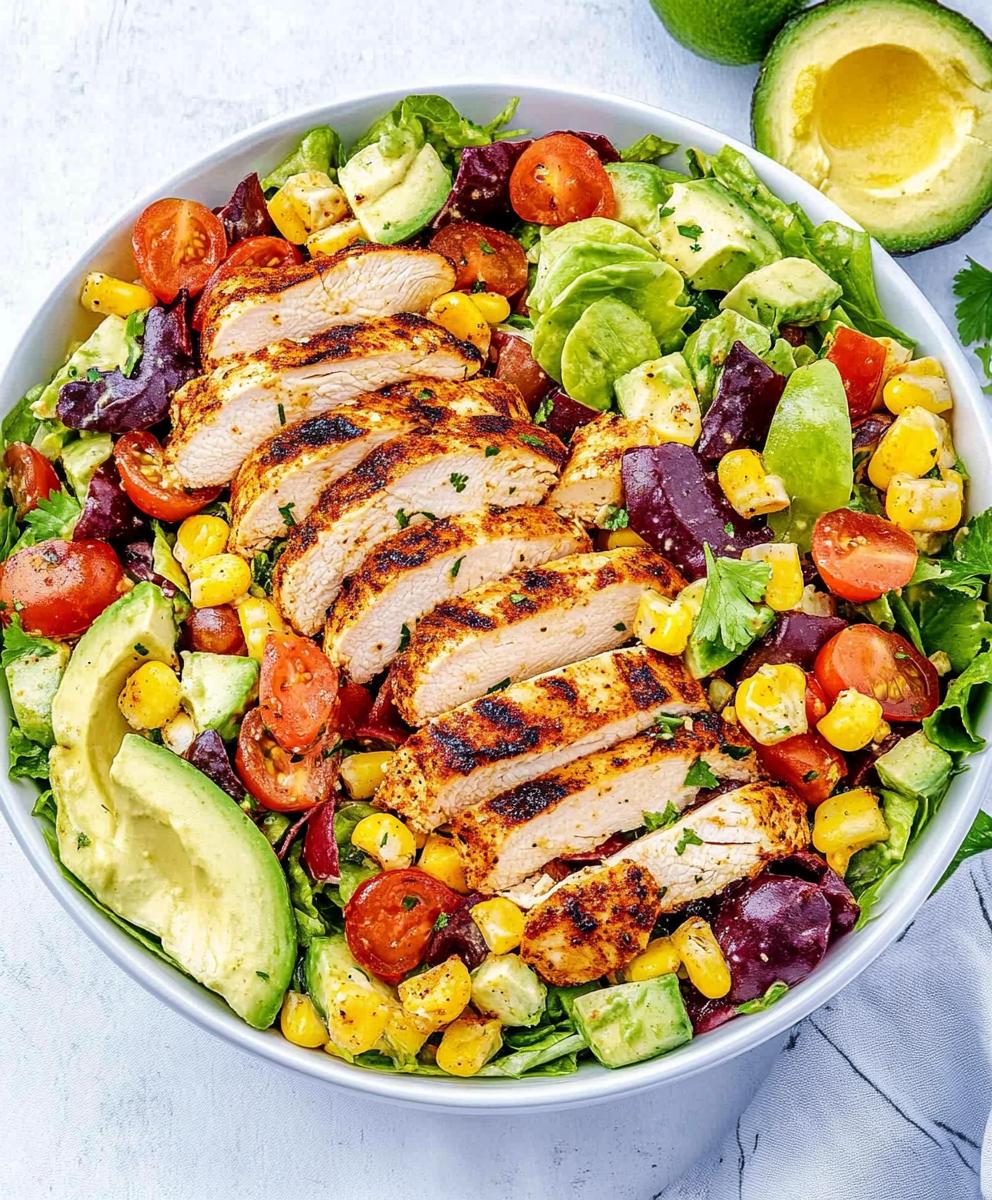 Quick Southwest Chicken Salad Recipe