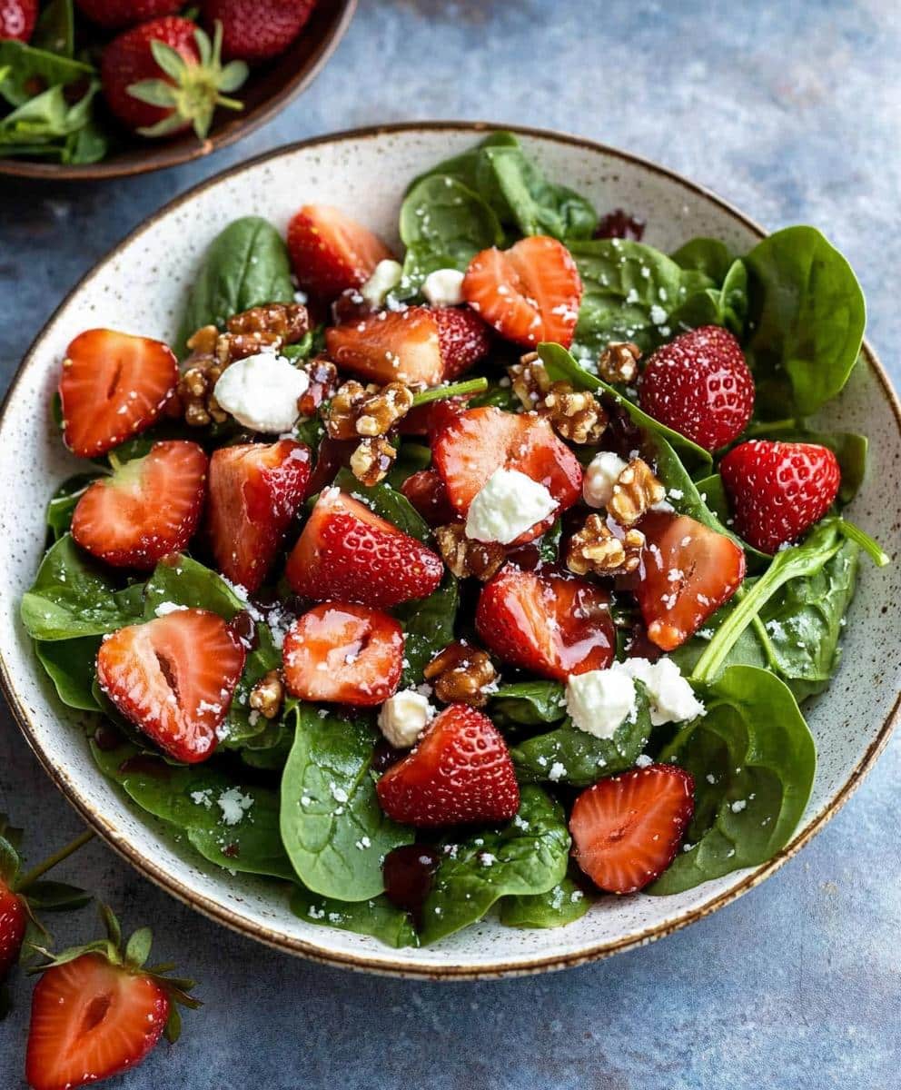 Strawberry Spinach Salad Recipe